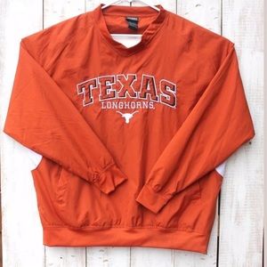 Pro Edge Texas Longhorns Pullover Windbreaker L
